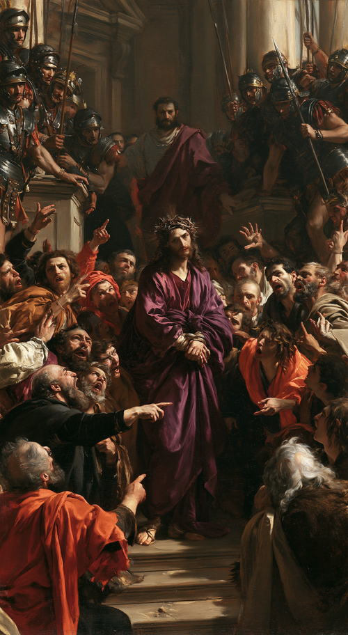 Ecce Homo - Eksplosion af bevægelse · Portræt n° 5 - Kristen kunst