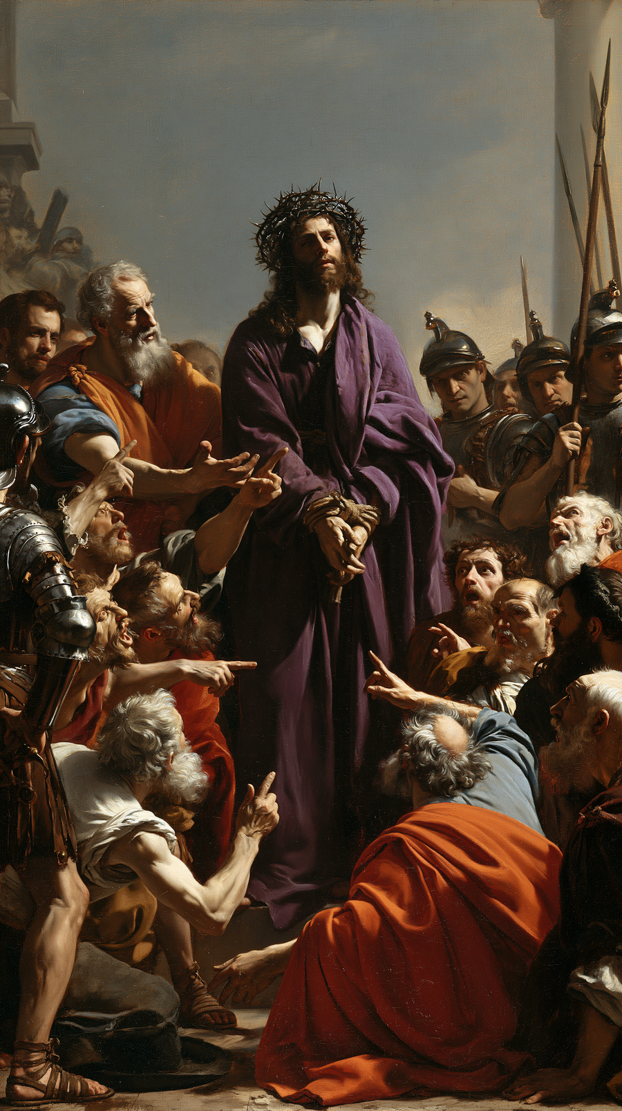 Ecce Homo - Explosion of movement · Portrait n° 10