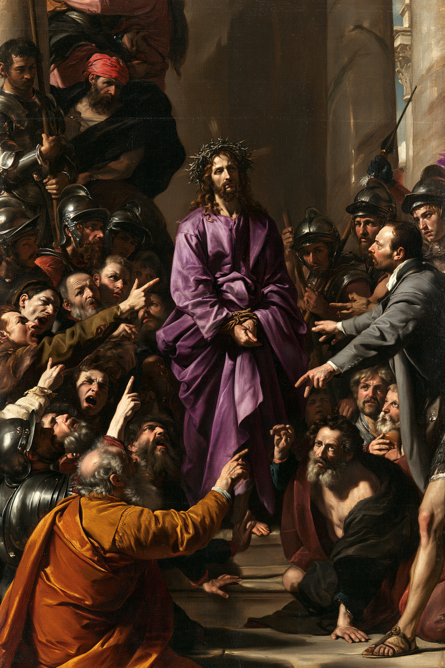 Ecce Homo - Explosion of movement · Portrait n° 12