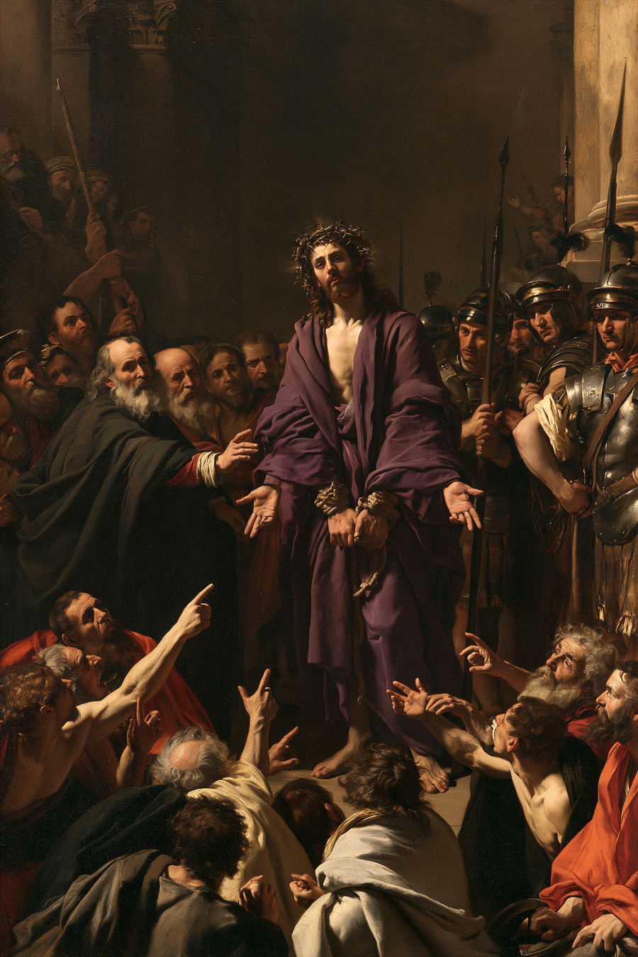 Ecce Homo - Explosion of movement · Portrait n° 13