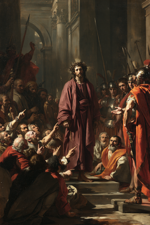 Ecce Homo - Eksplosion af bevægelse · Portræt n° 14 - Kristen kunst