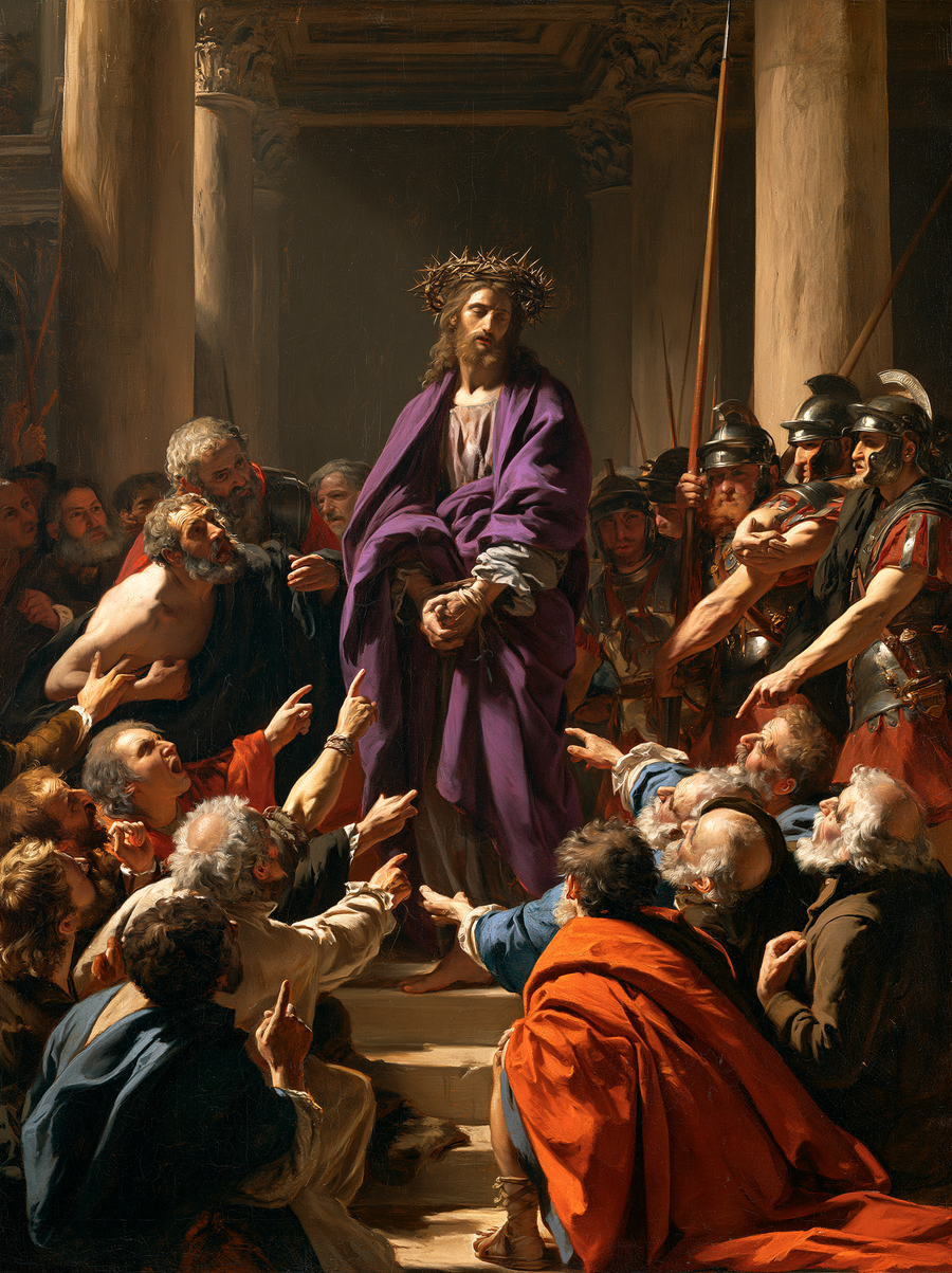 Ecce Homo - Explosion of movement · Portrait n° 15