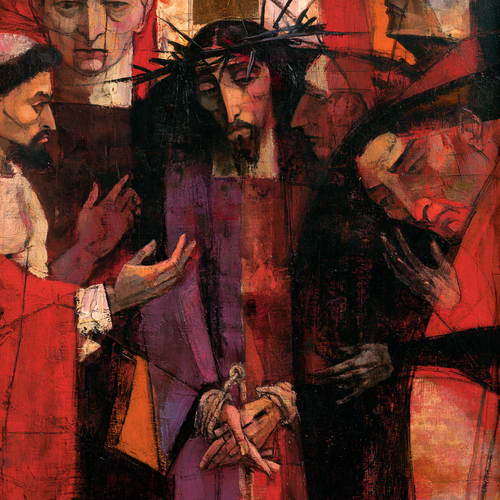 Ecce Homo - Expressionist · Square n° 1 - Christian art