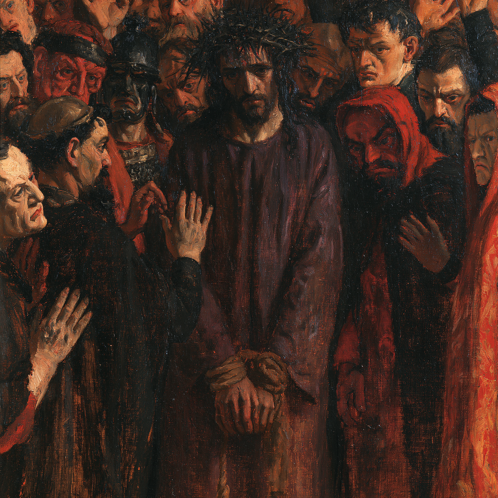 Ecce Homo - Expressionist · Square n° 2 - Christian art