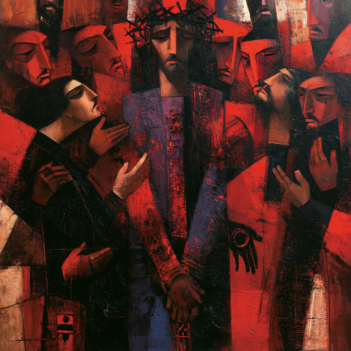 Ecce Homo - Expressionist · Square n° 3 - Christian art