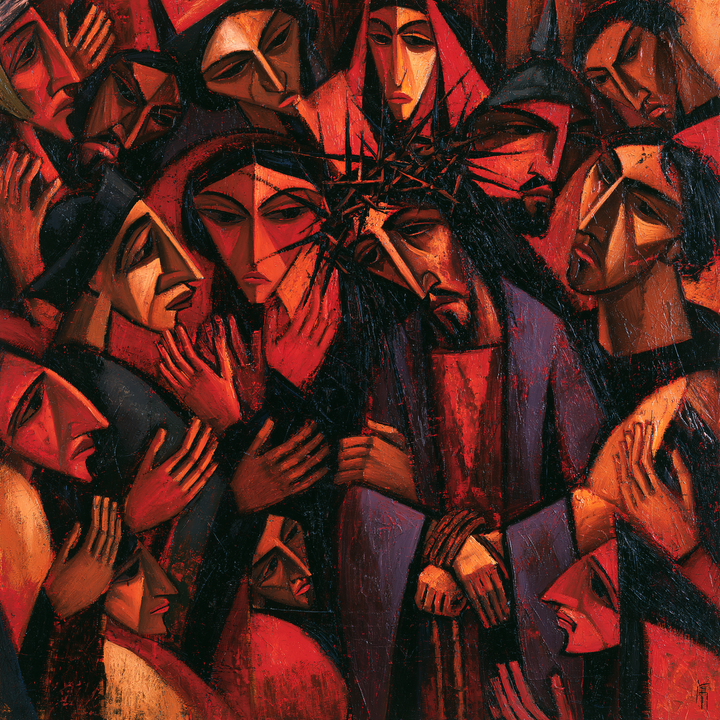 Ecce Homo — Silence Within the Red Faces