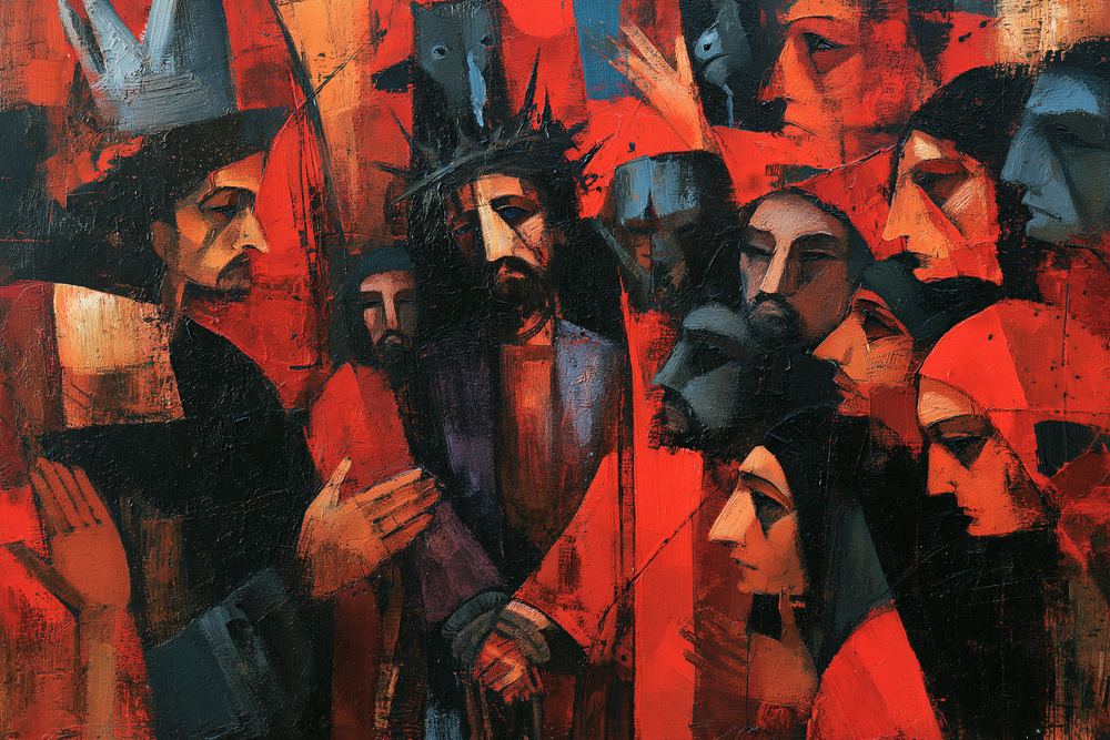 Ecce Homo - Expressionist · Landscape n° 12 - Christian art