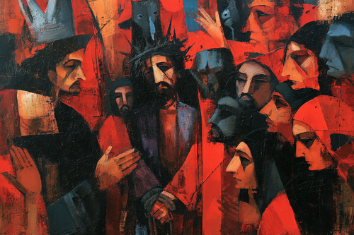 Ecce Homo - Expressionist · Landscape n° 12 - Christian art