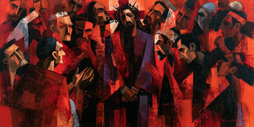 Ecce Homo - Expressionist · Landscape n° 20 - Christian art