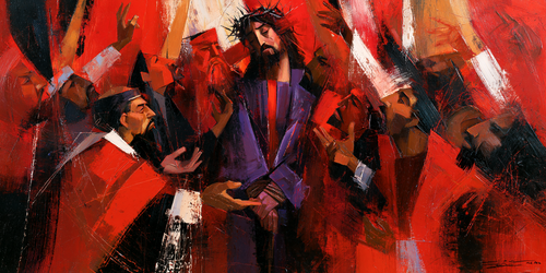 Ecce Homo - Expressionist · Landscape n° 22 - Christian art