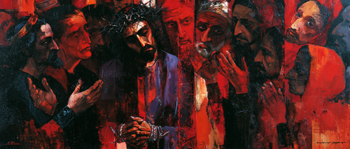Ecce Homo - Expressionist · Landscape n° 25 - Christian art