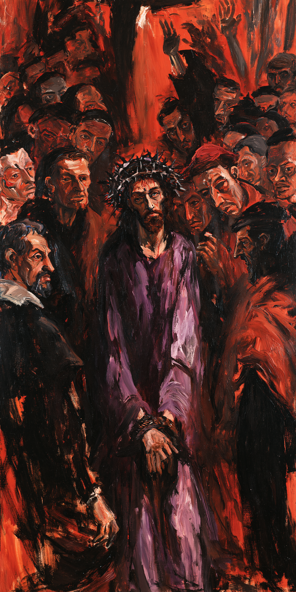 Ecce Homo - Expressionist · Portrait n° 1 - Christian art