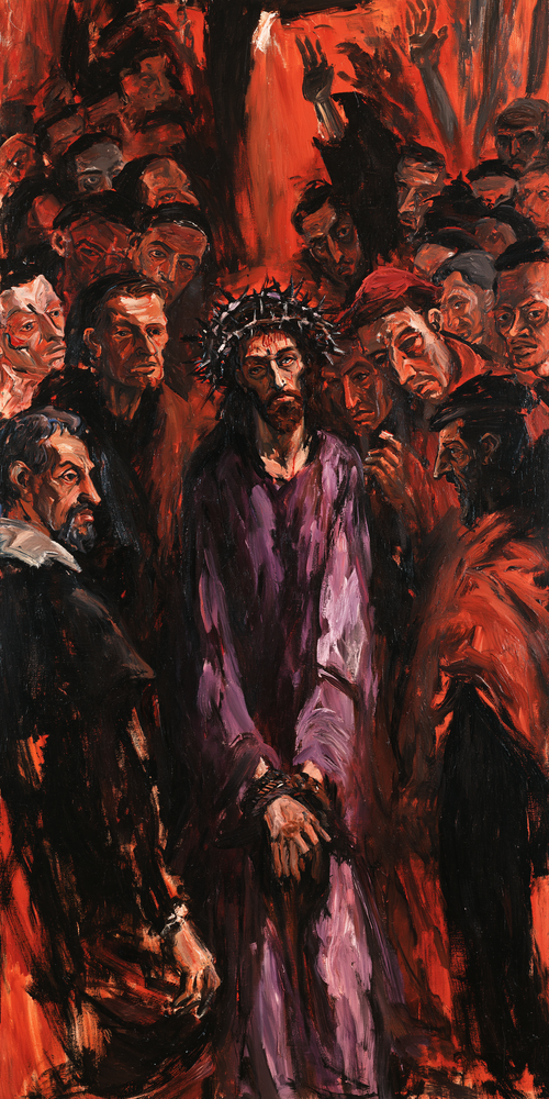 Ecce Homo - Expressionist · Portrait n° 1 - Christian art