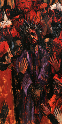 Ecce Homo — The Slanting Face in the Swell of Hands