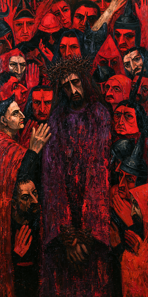 Ecce Homo - Expressionist · Portrait n° 4 - Christian art