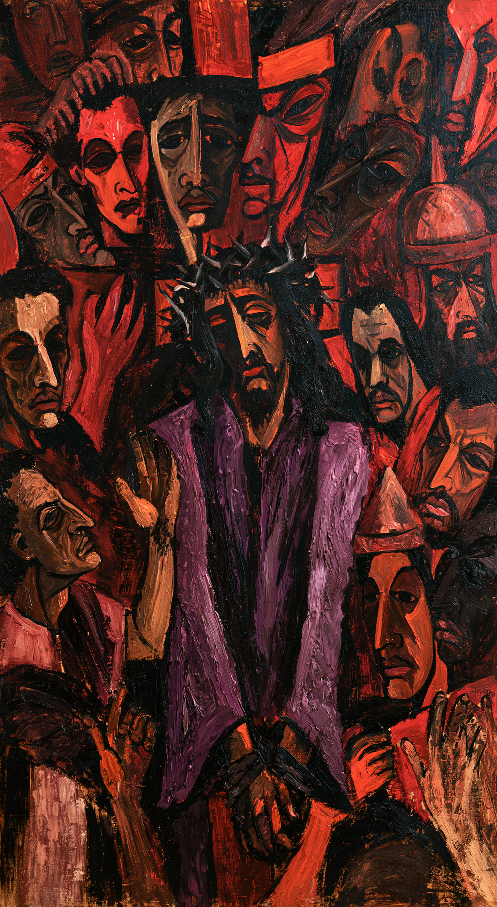Ecce Homo - Expressionist · Portrait n° 5 - Christian art