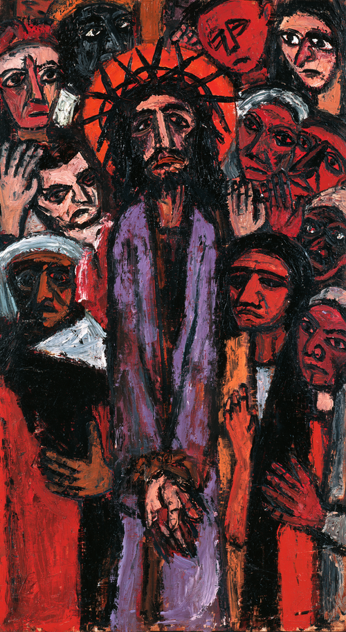 Ecce Homo - Expressionist · Portrait n° 7 - Christian art