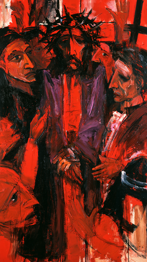Ecce Homo - Expressionist · Portrait n° 10 - Christian art