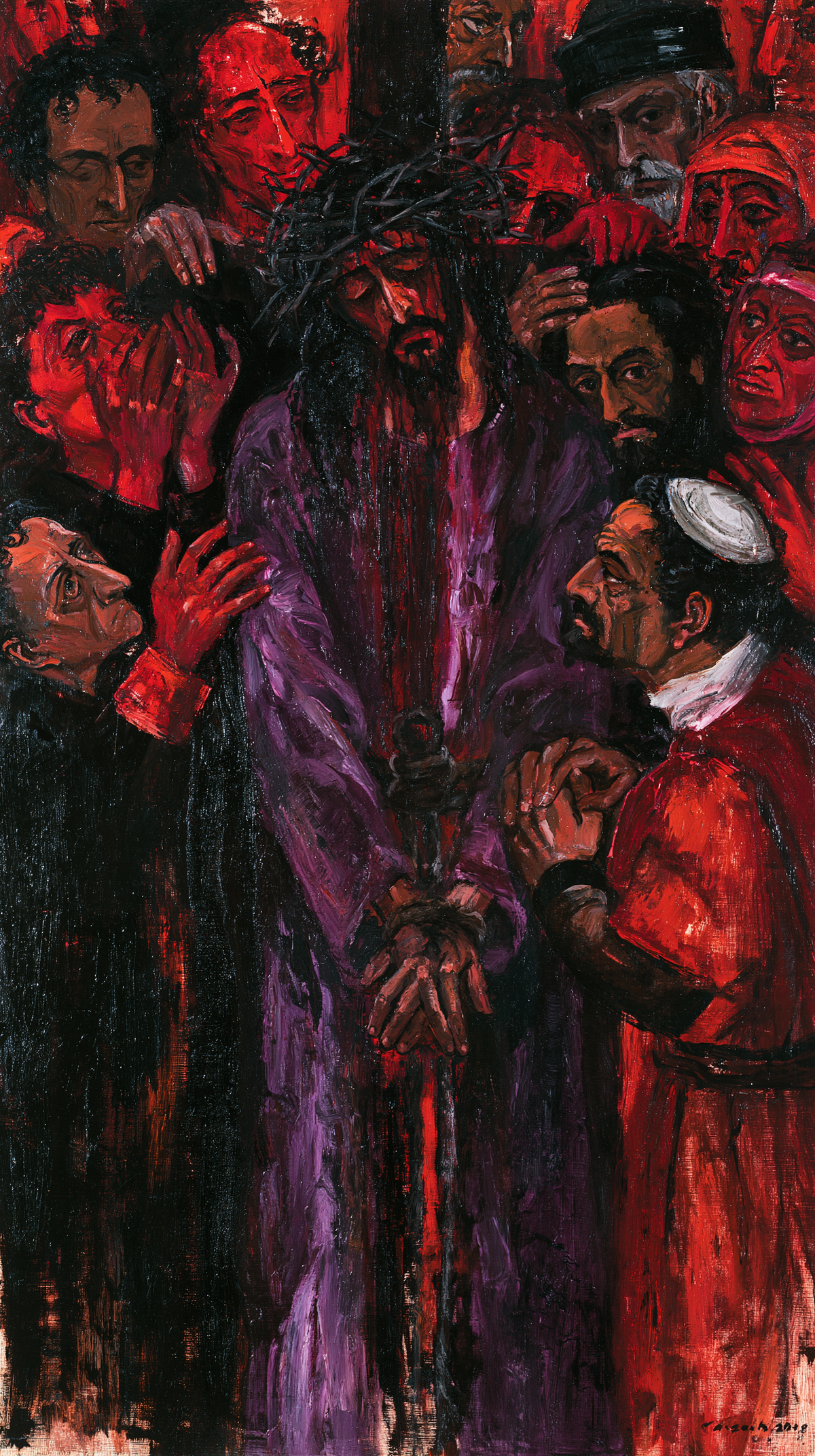Ecce Homo — Purple Beside the White Cap