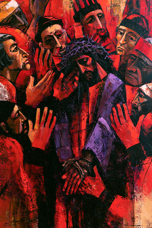 Ecce Homo - Expressionist · Portrait n° 15 - Christian art