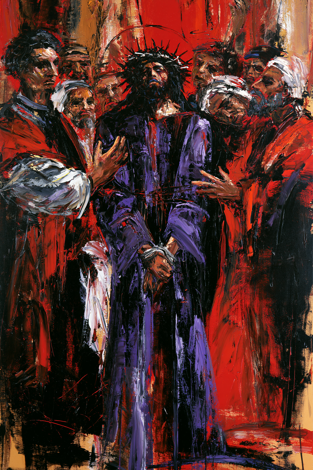 Ecce Homo - Expressionist · Portrait n° 16 - Christian art