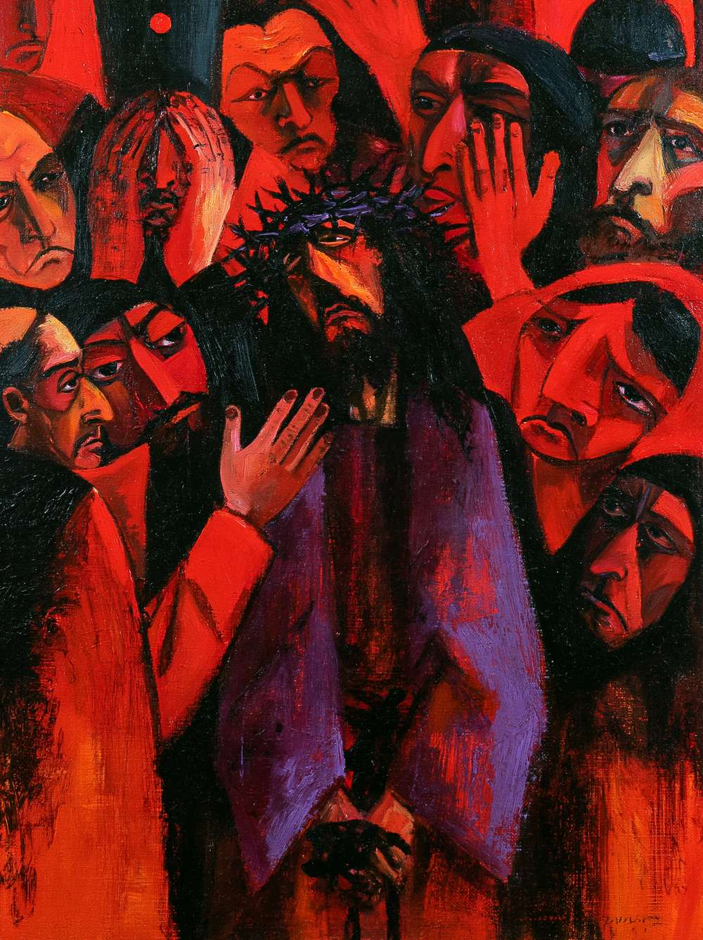 Ecce Homo - Expressionist · Portrait n° 17 - Christian art