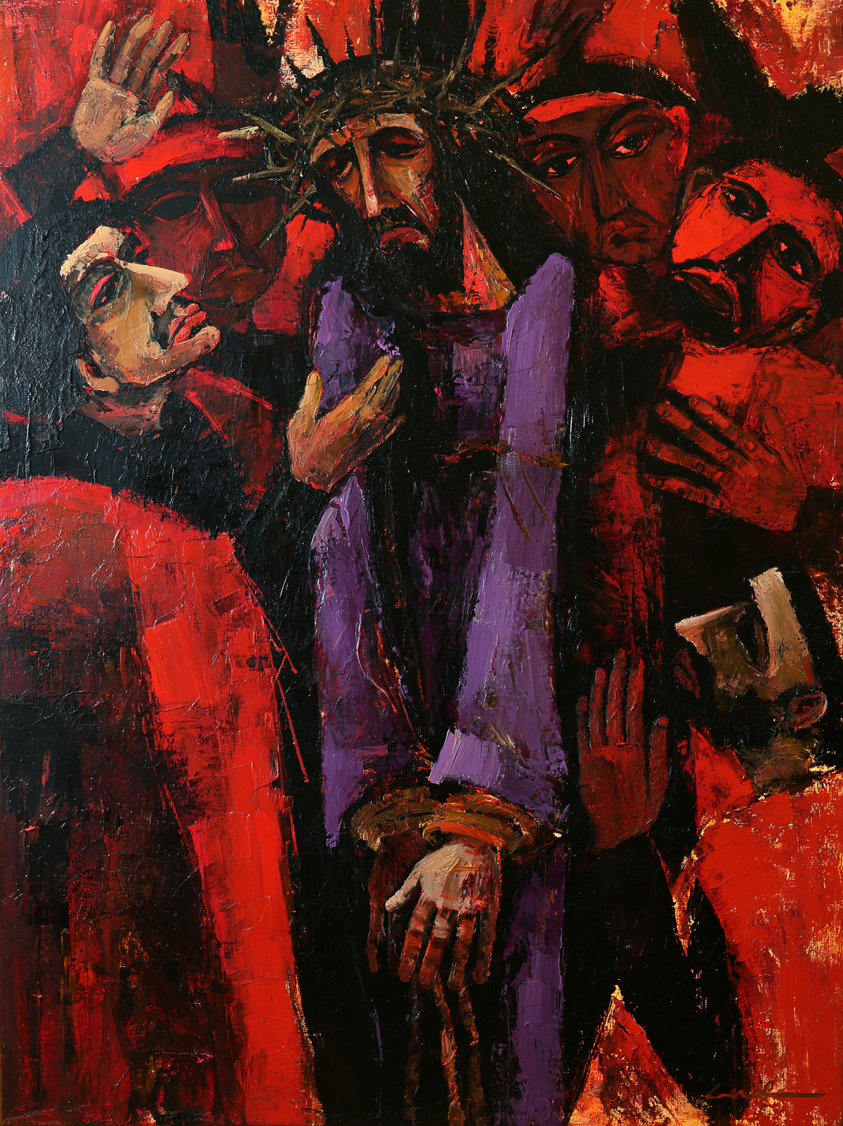 Ecce Homo - Expressionist · Portrait n° 18 - Christian art