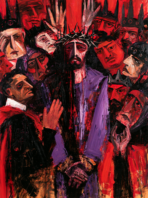 Ecce Homo - Expressionist · Portrait n° 20 - Christian art