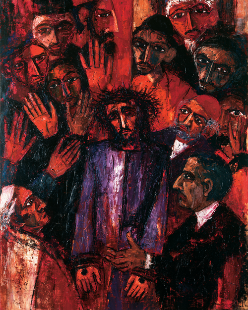 Ecce Homo - Expressionist · Portrait n° 21 - Christian art