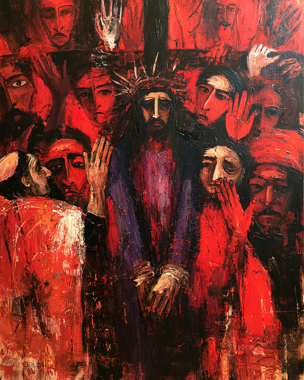 Ecce Homo - Expressionist · Portrait n° 22 - Christian art