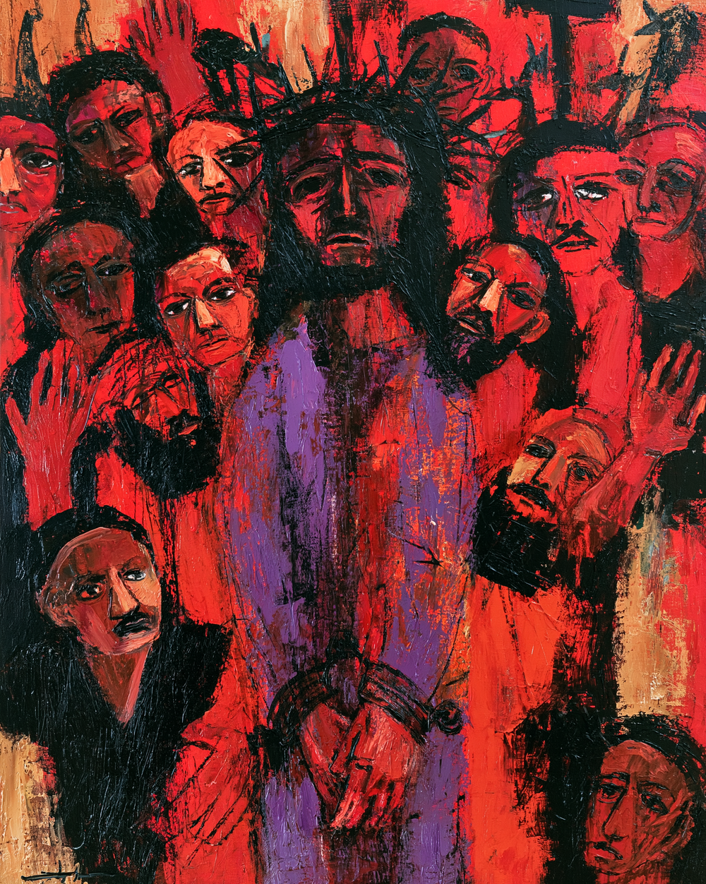 Ecce Homo - Expressionist · Portrait n° 23 - Christian art