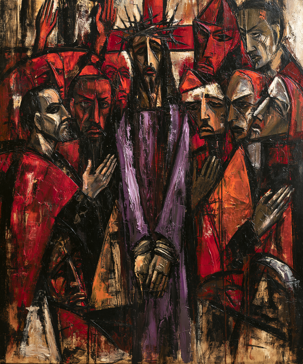 Ecce Homo - Expressionist · Portrait n° 25 - Christian art