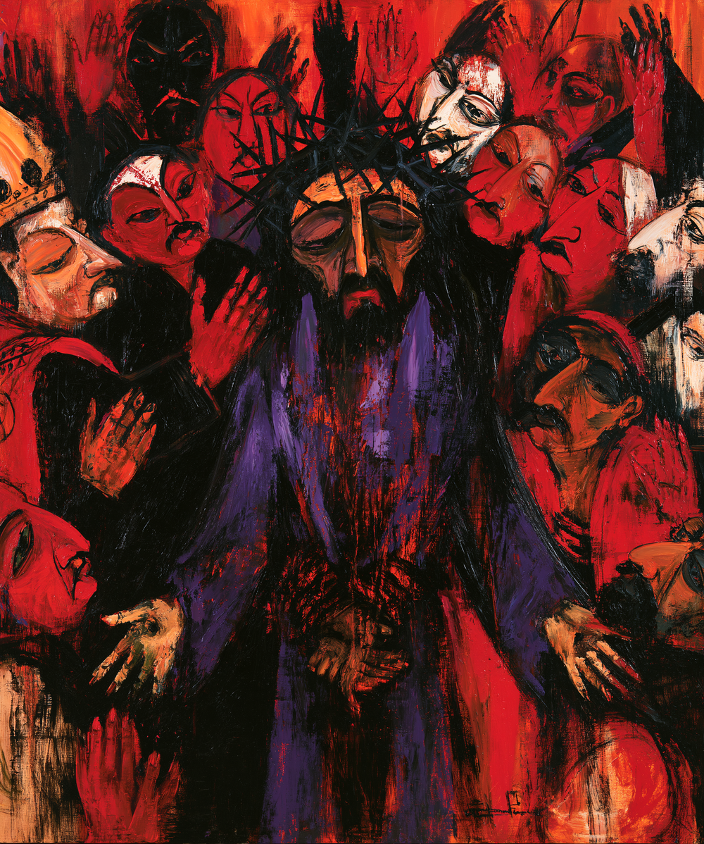 Ecce Homo - Expressionist · Portrait n° 26 - Christian art