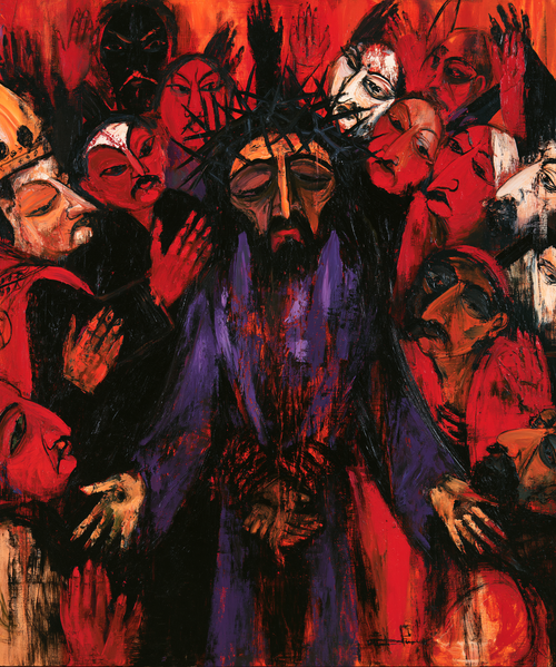 Ecce Homo - Expressionist · Portrait n° 26 - Christian art