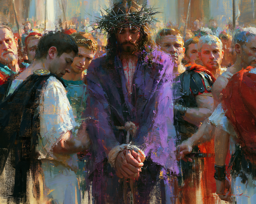 Ecce Homo - Impressionist · Landscape n° 2 - Christian art