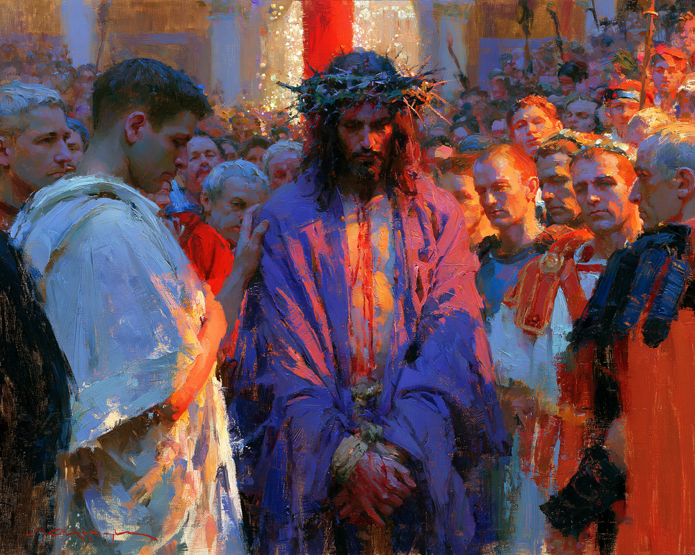 Ecce Homo - Impressionist · Landscape n° 4 - Christian art