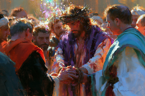 Ecce Homo - Impressionist · Landscape n° 11 - Christian art