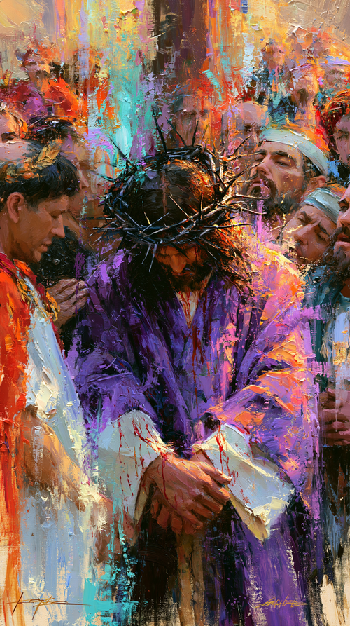 Ecce Homo - Impressionist · Portrait n° 5 - Christian art