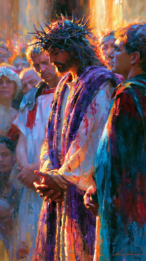 Ecce Homo - Impressionist · Portrait n° 6 - Christian art