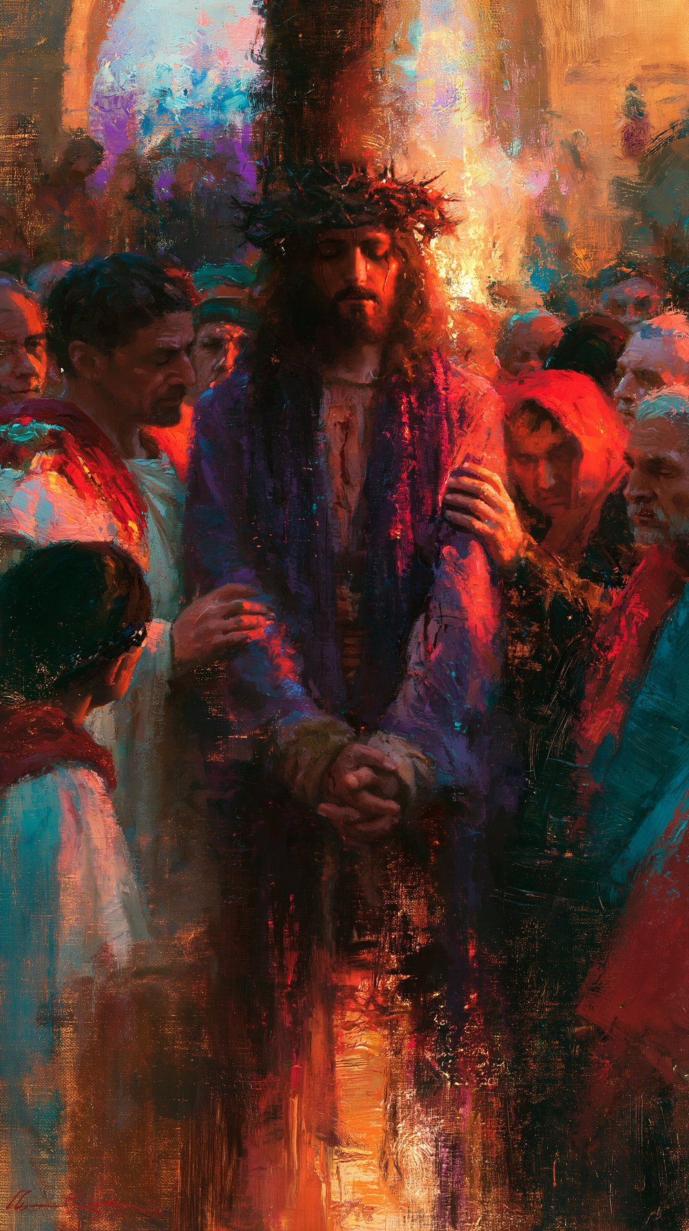 Ecce Homo - Impressionist · Portrait n° 8 - Christian art