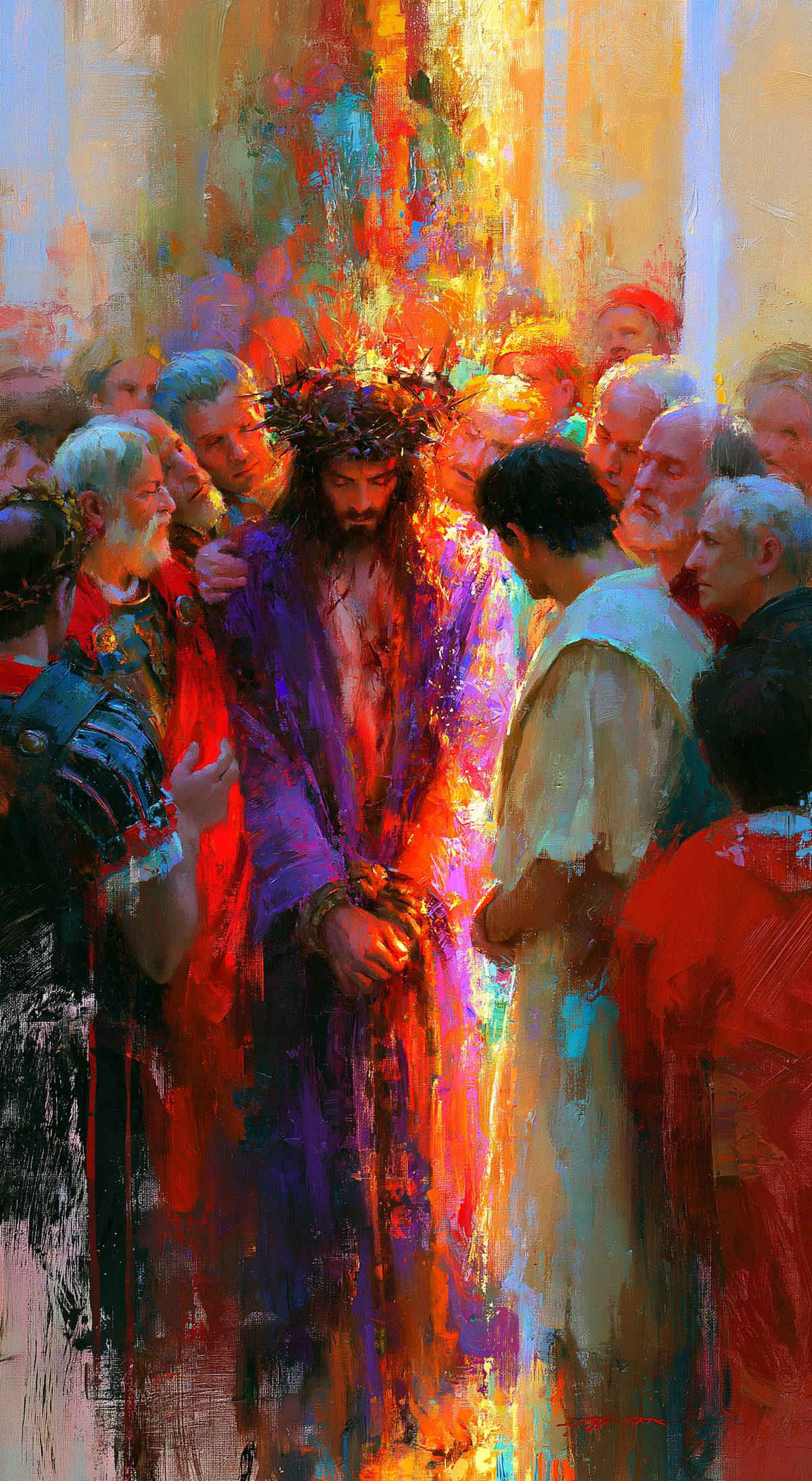 Ecce Homo - Impressionist · Portrait n° 10 - Christian art