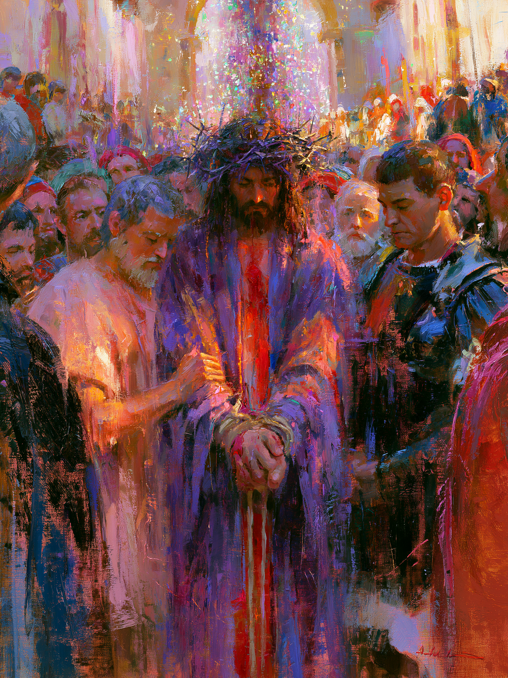 Ecce Homo - Impressionist · Portrait n° 16 - Christian art