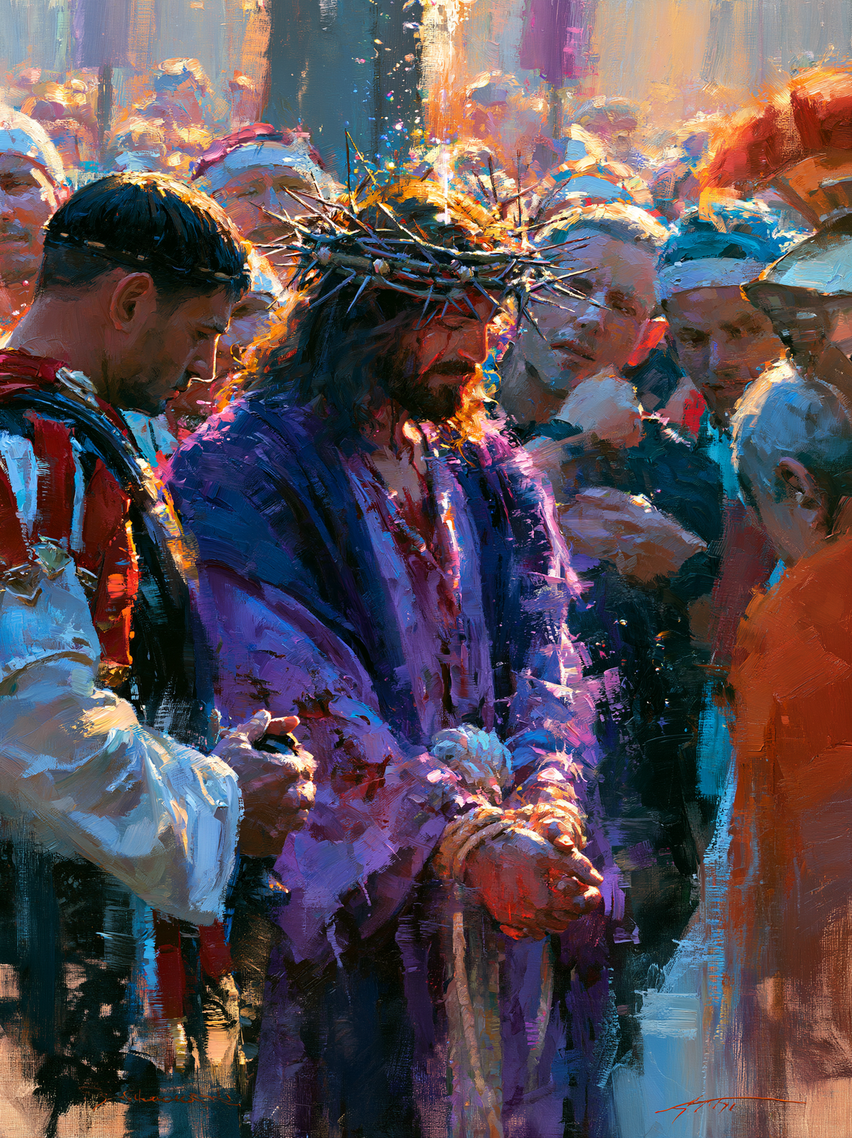 Ecce Homo - Impressionist · Portrait n° 18 - Christian art