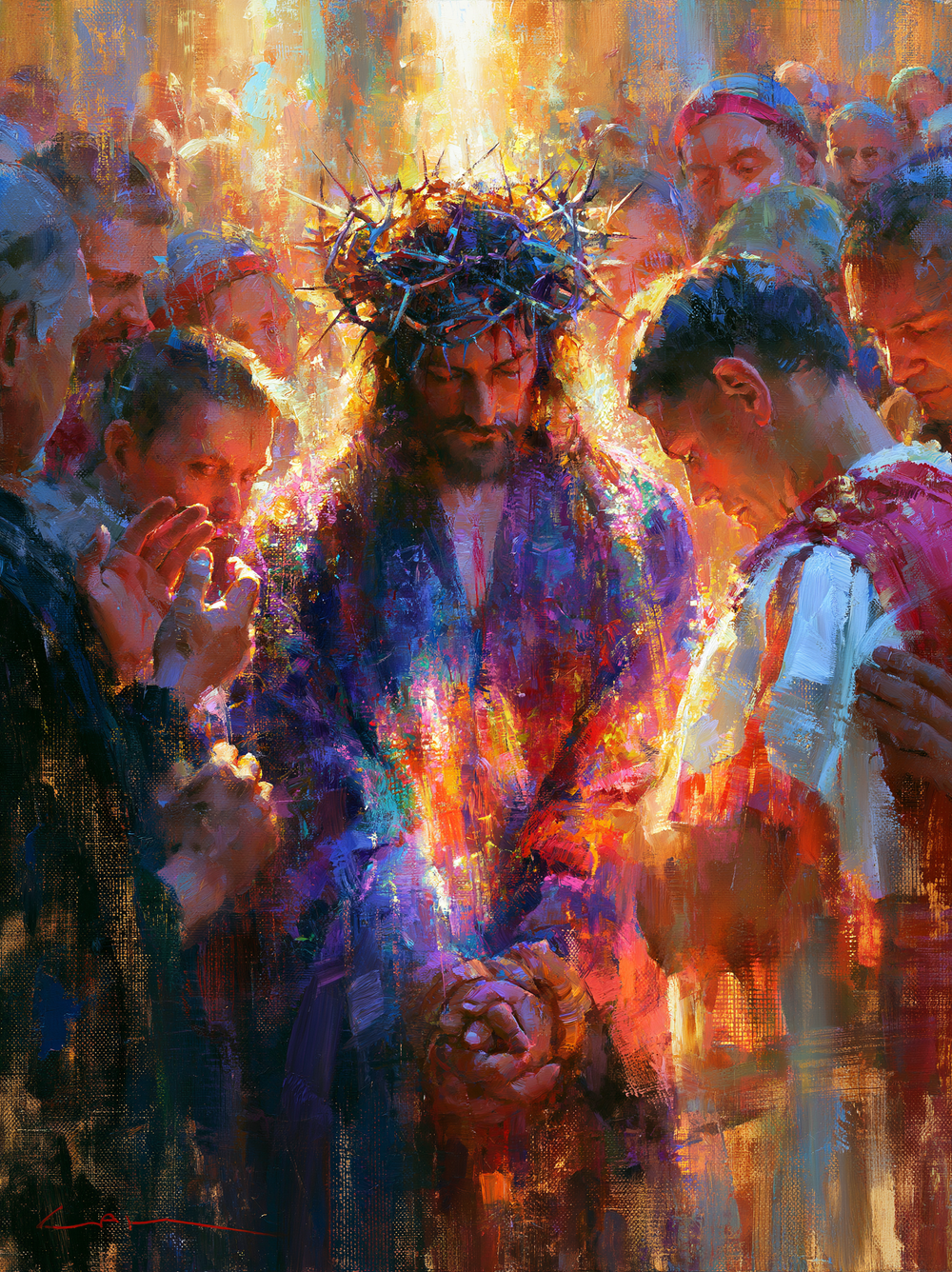 Ecce Homo - Impressionist · Portrait n° 19 - Christian art