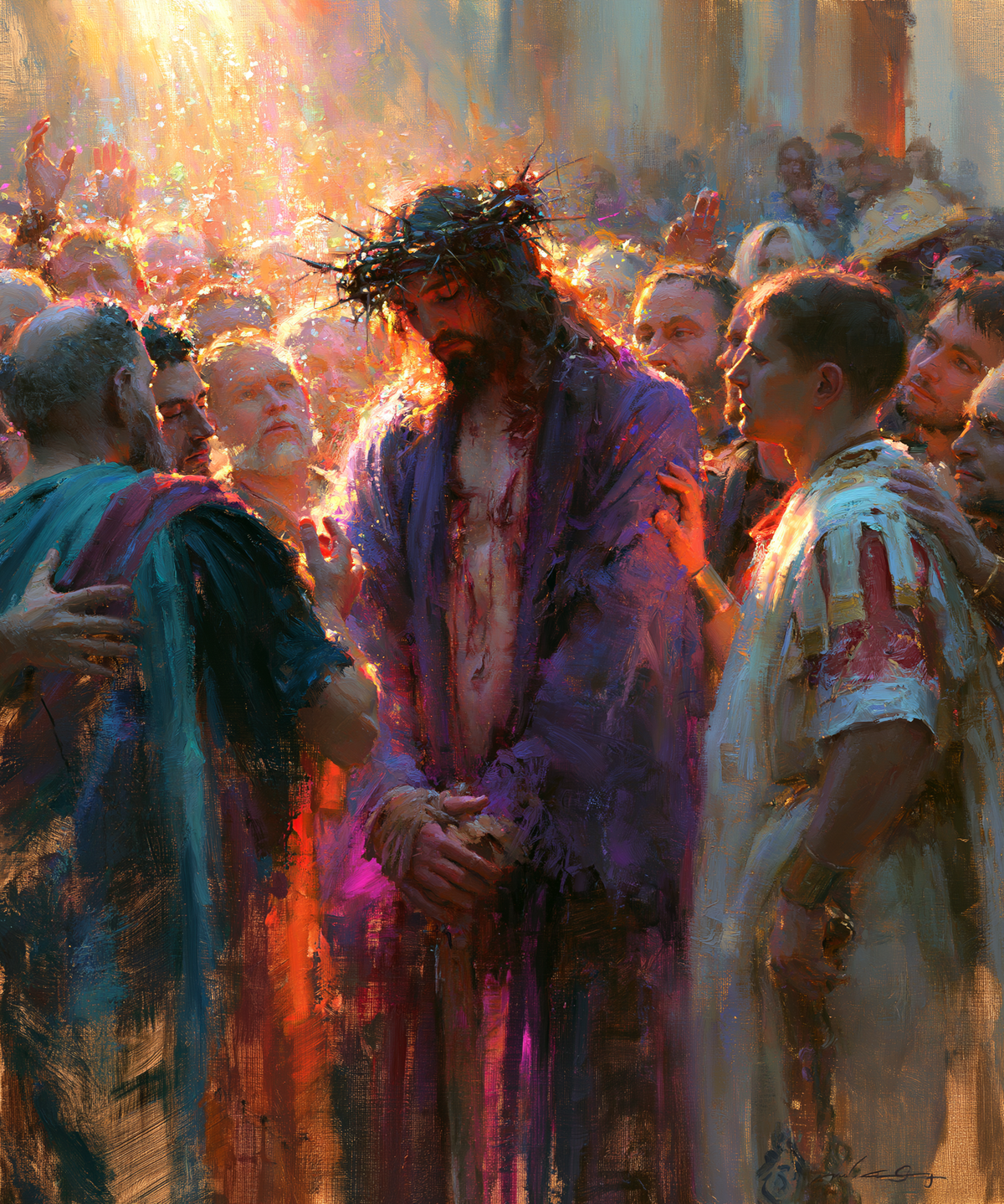 Ecce Homo - Impressionist · Portrait n° 26 - Christian art