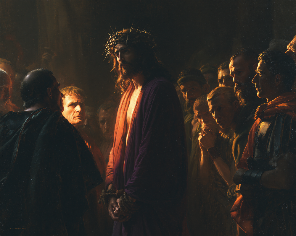 Ecce Homo - Divine Light · Landscape n° 5 - Christian art