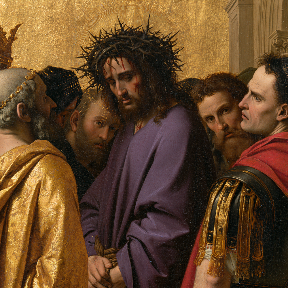 Ecce Homo - Sacred Gold · Square n° 3 - Christian art