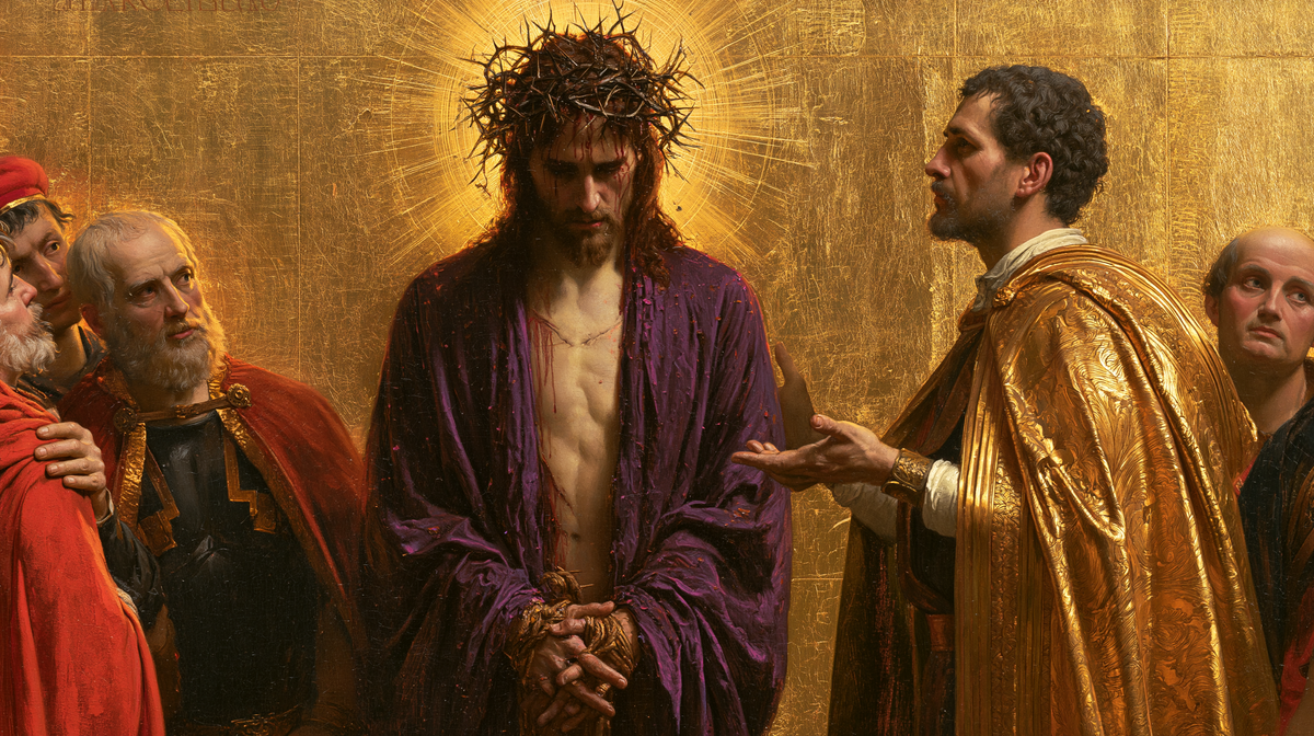 Ecce Homo - Sacred Gold · Landscape n° 12 - Christian art