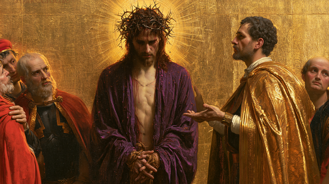 Ecce Homo - Sacred Gold · Landscape n° 12