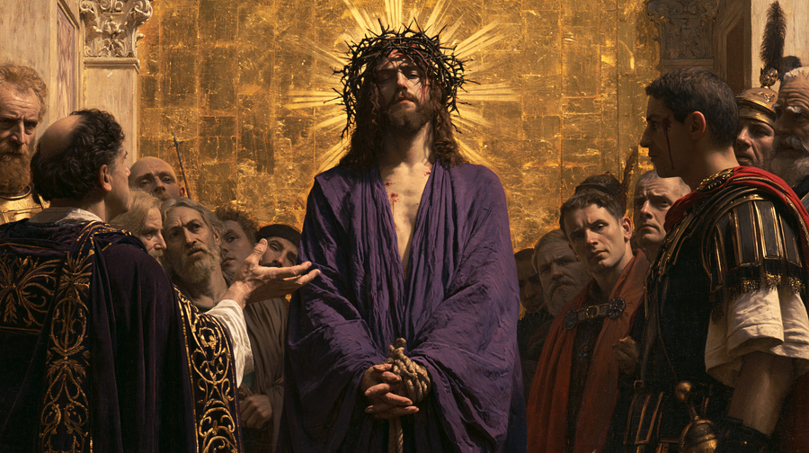 Ecce Homo - Sacred Gold · Landscape n° 14